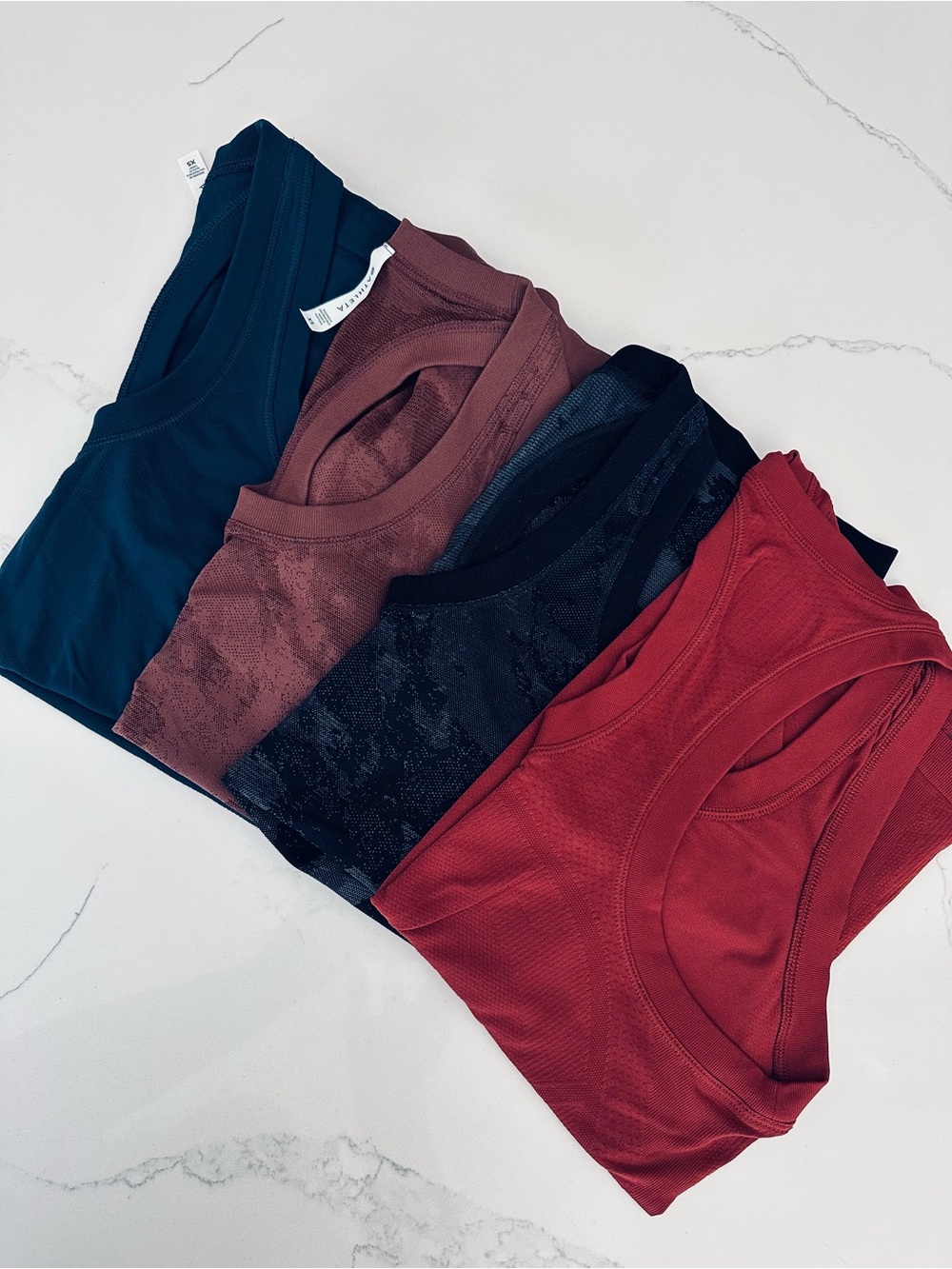 4-Athleta Momemtun Racerback Tank Bundle